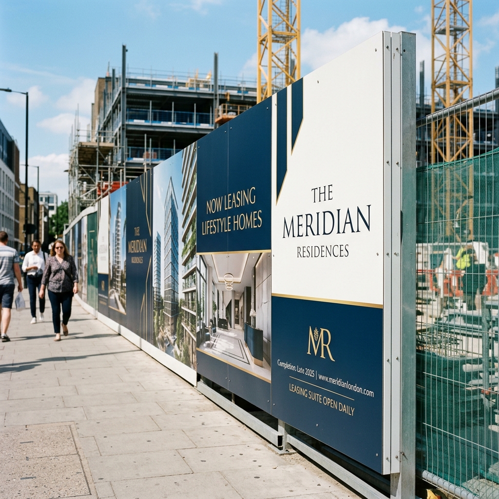 Construction Hoarding Signs