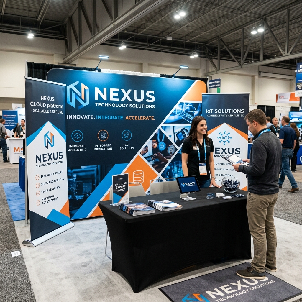 Tradeshow display exhibition booth